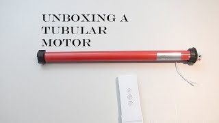 Unboxing a Roller Shade Tubular Motor