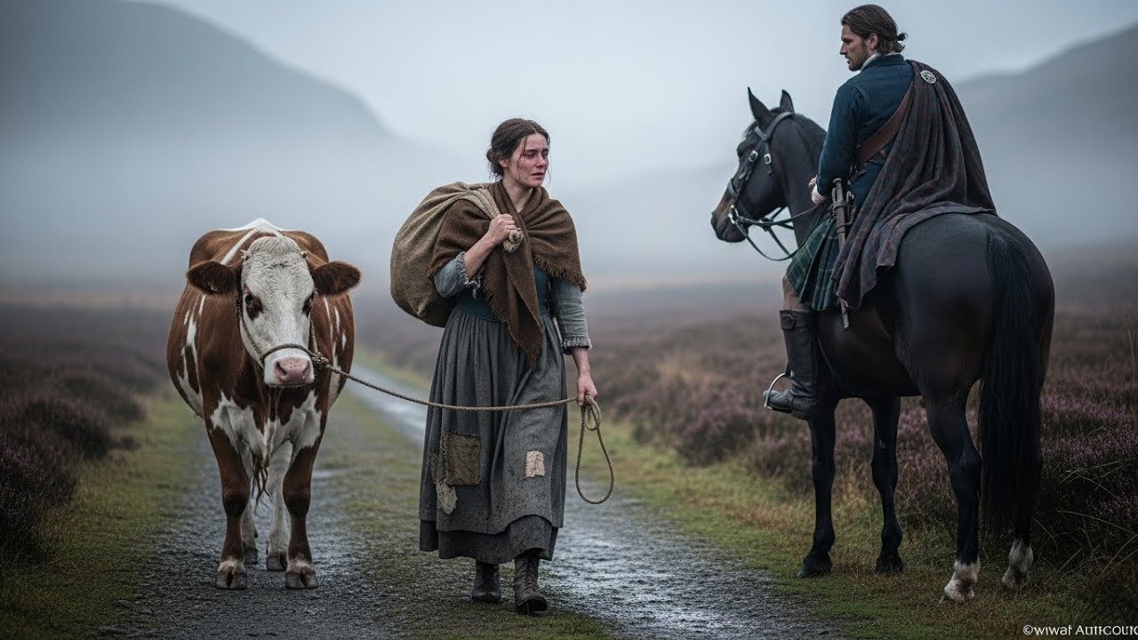 SU FAMILIA LA ABANDONÓ CON UNA SOLA VACA COMO HERENCIA ... EL LAIRD FRÍO CAMBIÓ SU VIDA PARA SIEMPRE