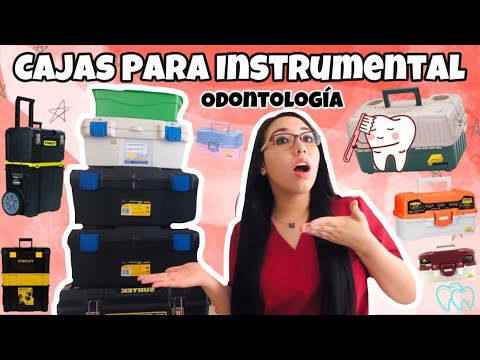 CAJAS PARA INSTRUMENTAL ODONTOLOGÍA♡