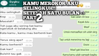 KAMU MEROKOK AKU S3L1NGKUH || PENYESALAN SEORANG WANITA