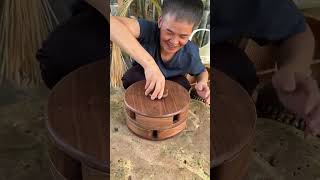 The daily life of sculpture is just integrated into daily life.#legable #craftsman #woodcarving