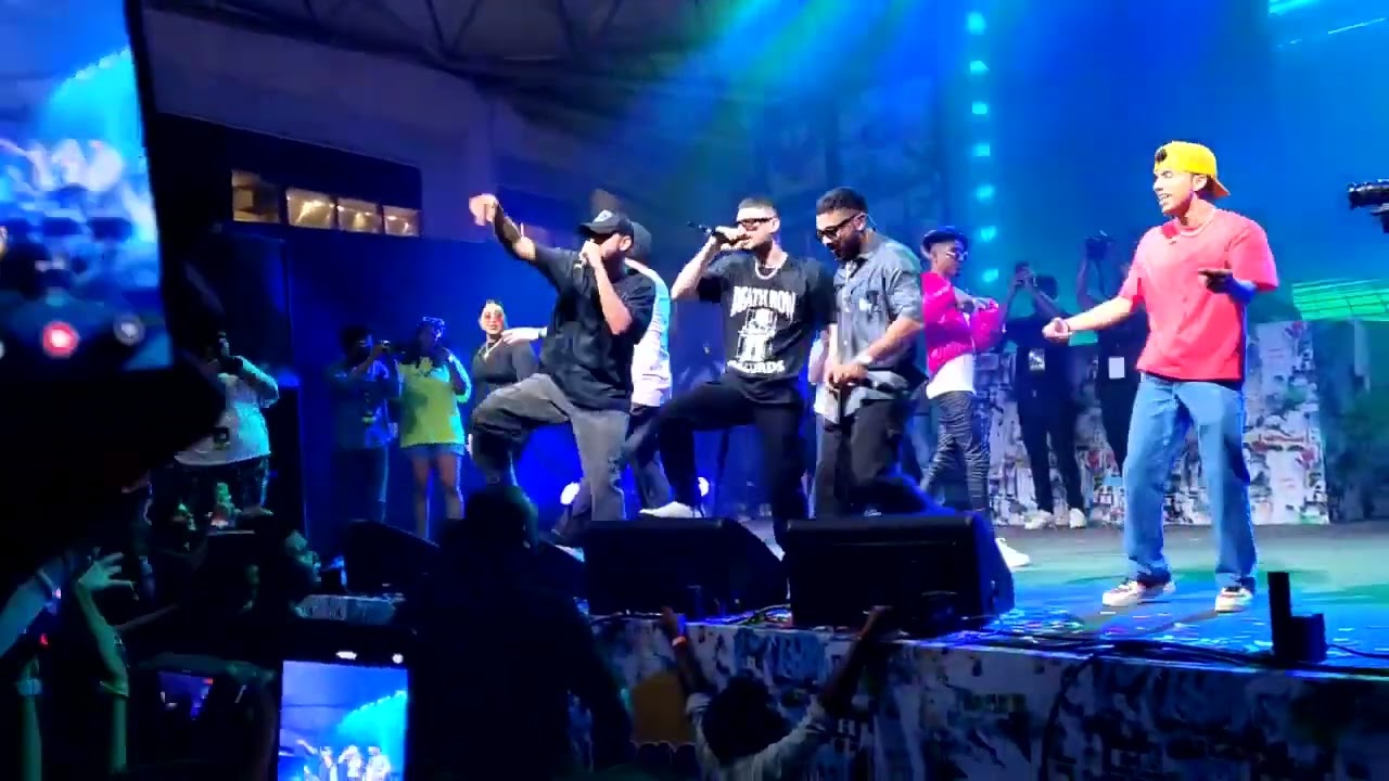 KRSNA Saza e Maut live performance | raftaar | MC STAN | 