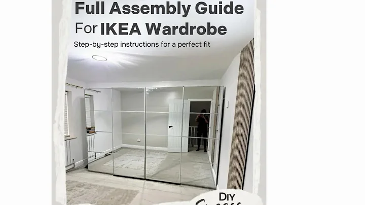 Assembling the IKEA PAX Wardrobe with Sliding Doors + Complement #shorts  #IKEAPAX #WardrobeAssembly