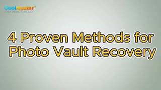 4 Essential Methods for Successful Photo Vault Recovery screenshot 4