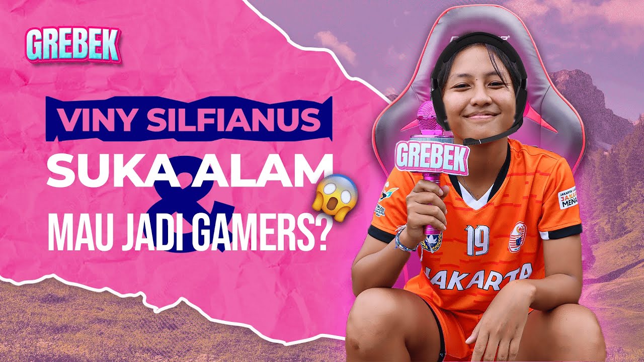 VINY SILFIANUS pemain sepak bola yang mau jadi GAMERS ?1?