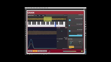 Max/MSP Gen~ Granular Synth Demonstration