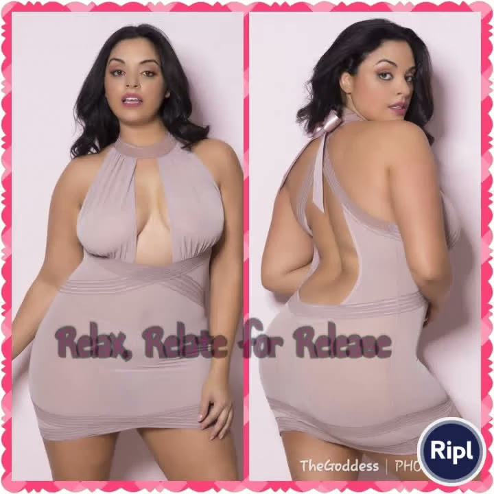 Collared Babydoll with Elastic Detail and G-String