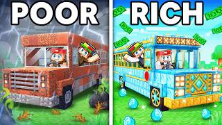 From Poor Bus to Millionaire Bus in Minecraft!