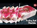 Puding roti marble Tanpa Telur | guna blender je