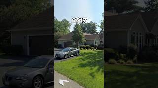 A House Through Time: 2007 to 2025 🔥🥹 #beforeandafter #lostintime #thenandnow