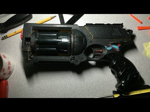Wie man einen Nerf Pistole Mod: Der Einzelgänger rev-6