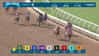 Money Run wins race 5 at Del Mar 9/1/25
