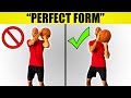 "Perfect" Shooting Form! How To Shoot A Basketball Better