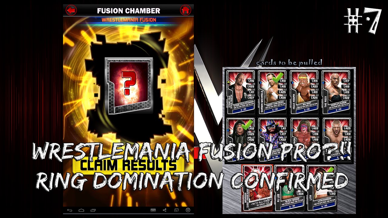 WWE Supercard #7 - [RUS] WRESTLEMANIA FUSION PRO?!!, Ring Domination Preview