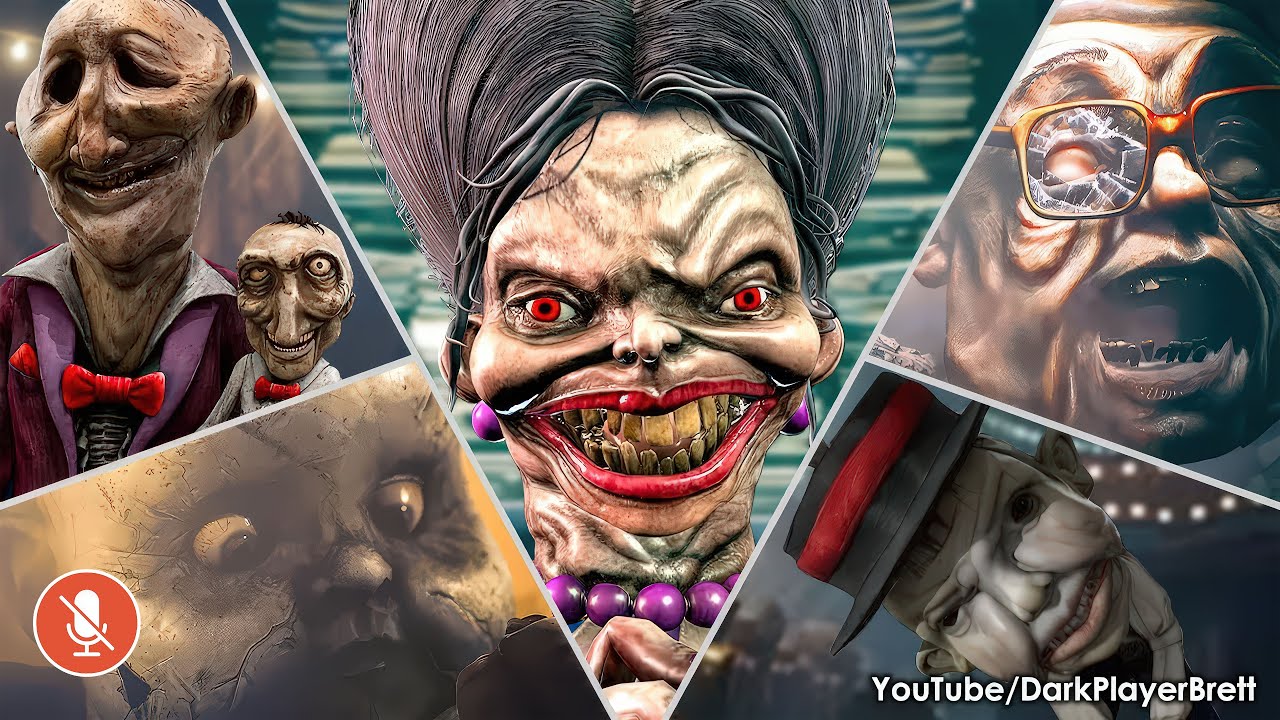 Маленькие Кошмары 3 - Все боссы [4K]