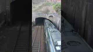 a nice two tone class 800 passing dawlish footbridge @andybyrne50  #train