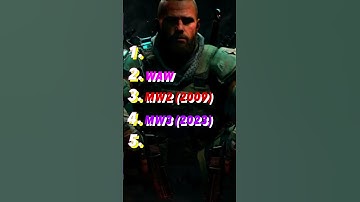 Ranking 5 COD Main Menu Themes Without Knowing the Next One #Shorts