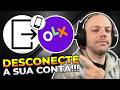 Como DESCONECTAR sua CONTA do OLX no TELEFONE