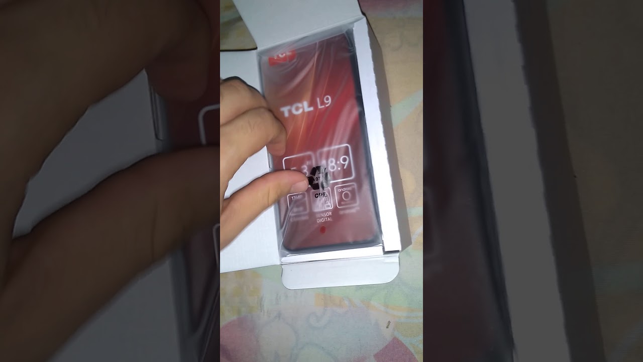 Unboxing do smartphone TCL L9 - Aparelho adquirido na NAGEM