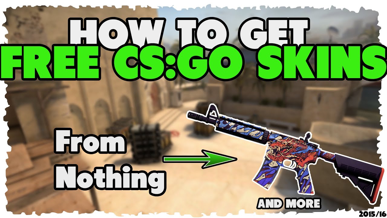 HOW TO GET FREE CSGO SKINS, Keys and Sticker! [2015/16] - YouTube