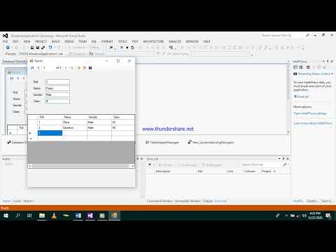 How to create a local database in Vb.net