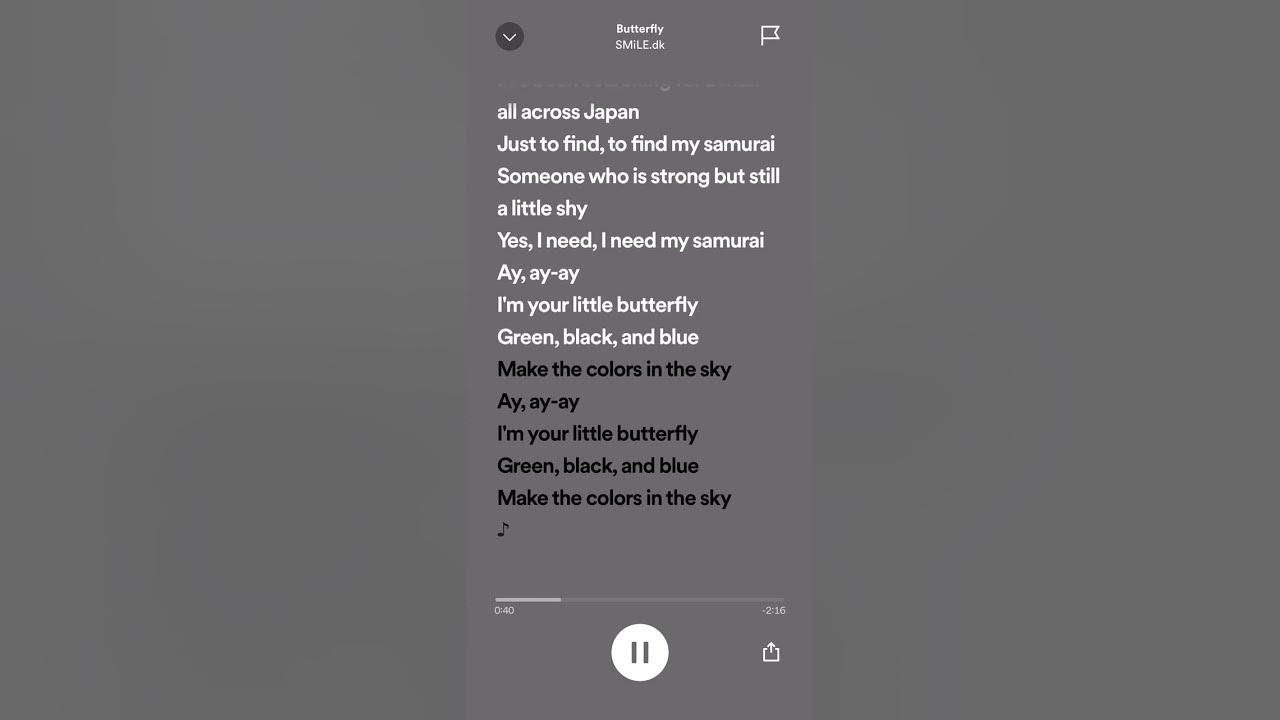 Butterfly- ￼SMiLE.dk