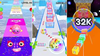BGH Ball Run 2048 [New Updates in Numberblocks] vs Jelly Tube Run 2048 vs Jelly Run 2048 & Infinity screenshot 4