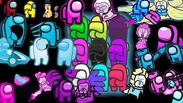 100 Among Us MeMe Compilation Sound Variations in 10 Minutes | MODIFY EVERYTHING