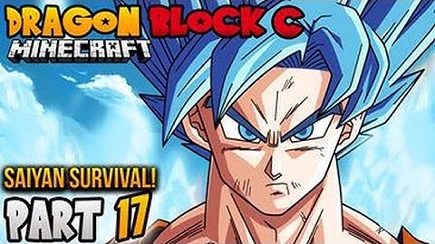 Dragon Block C: Saiyan Survival Challenge! - (Minecraft Mod) - Episode 17