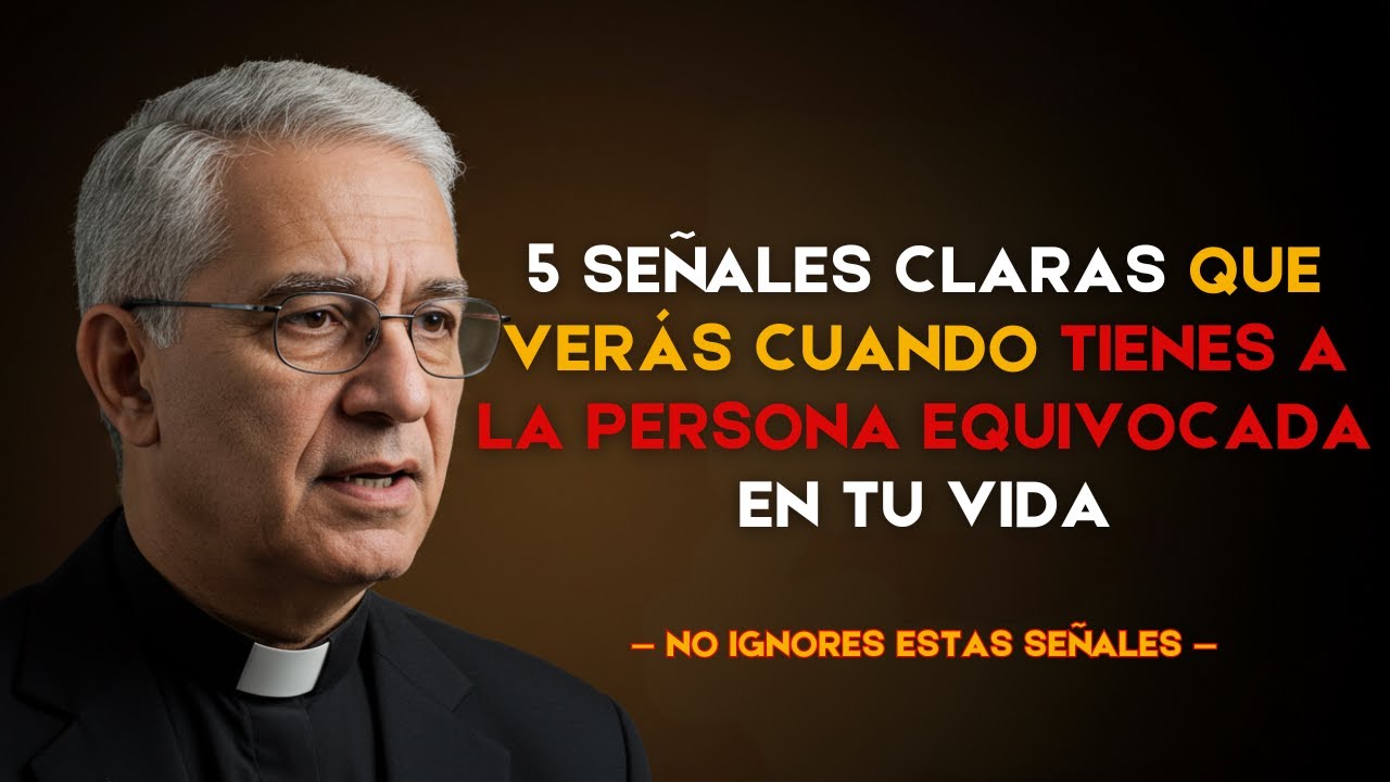 5 SEÑALES CLARAS que VERÁS cuando TIENES A LA PERSONA EQUIVOCADA EN TU VIDA