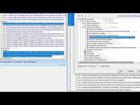 MagicDraw User Interface: Creating Bulk Relationships
