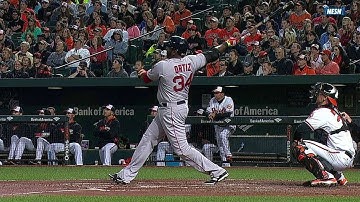 Papi puts Red Sox on the board with homer