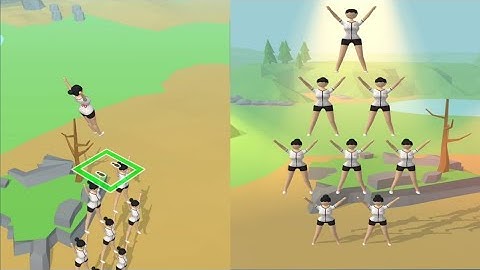 Flip Jump stack 🚶‍♀️🕴🕴 All Level Game Play Android And ios games