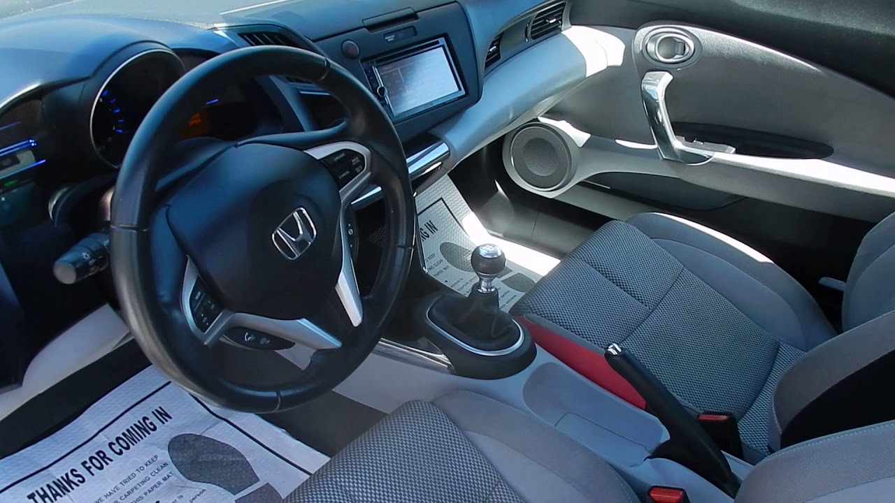 2011 Honda CRZ Manual 6spd Coupe - YouTube