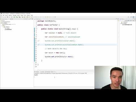 COMP1010 Video 16 - null Objects