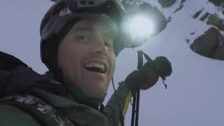 Guy Gets Caught In Avalanche While Skiing Down Mountain