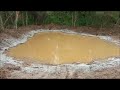 Watering hole saga, Fail, redo, adding bentonite