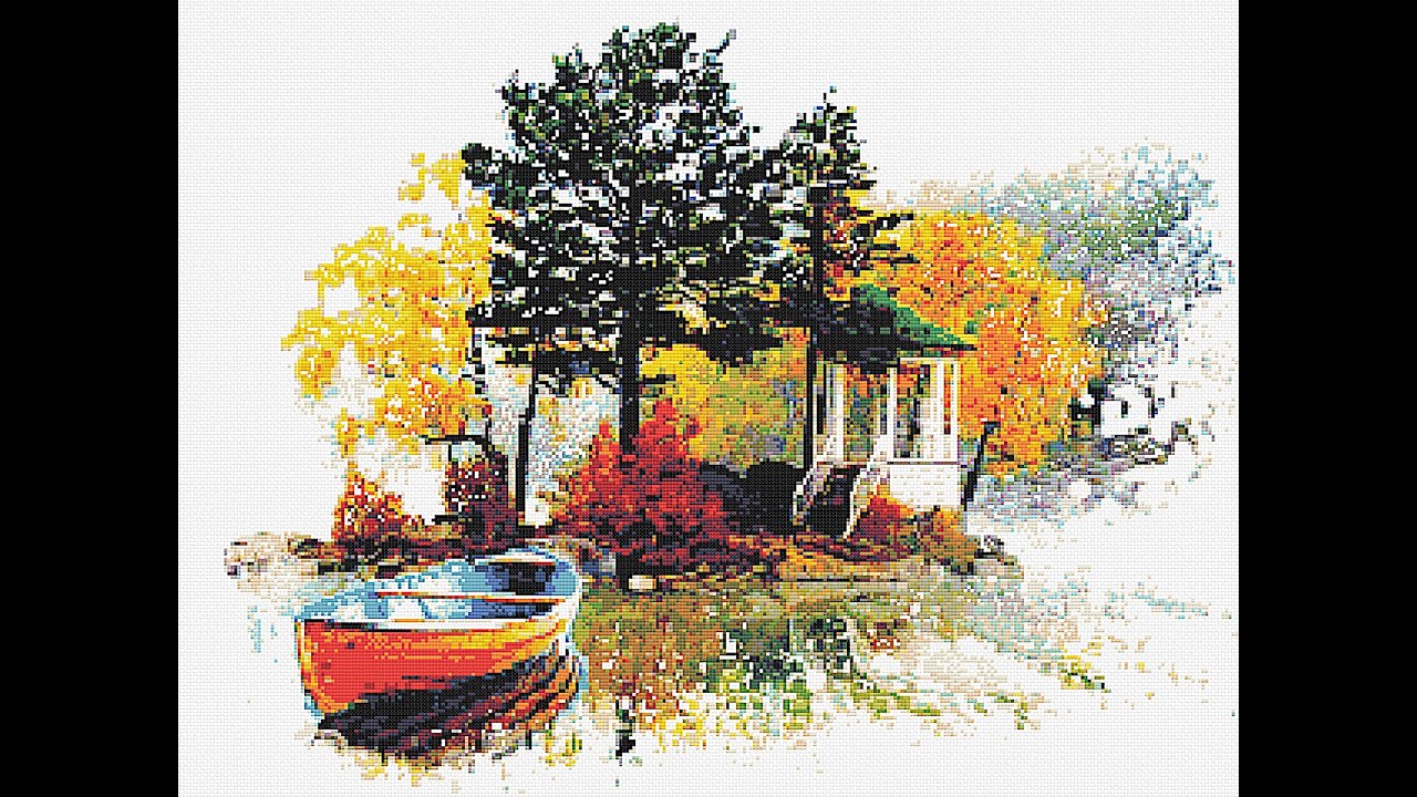 FlossTube #32 - Ronnie Rowe Designs - "Docking at the Gazebo"