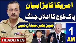 Samaa News Headlines 01 AM | America & China in Action | Shangla Attack | 27 March 2024 | SAMAA TV