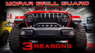 3 Reasons to Buy the Mopar Grill Guard for your Jeep + INSTALL!