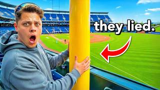 I Tested the WORST Reviews of an MLB Stadium