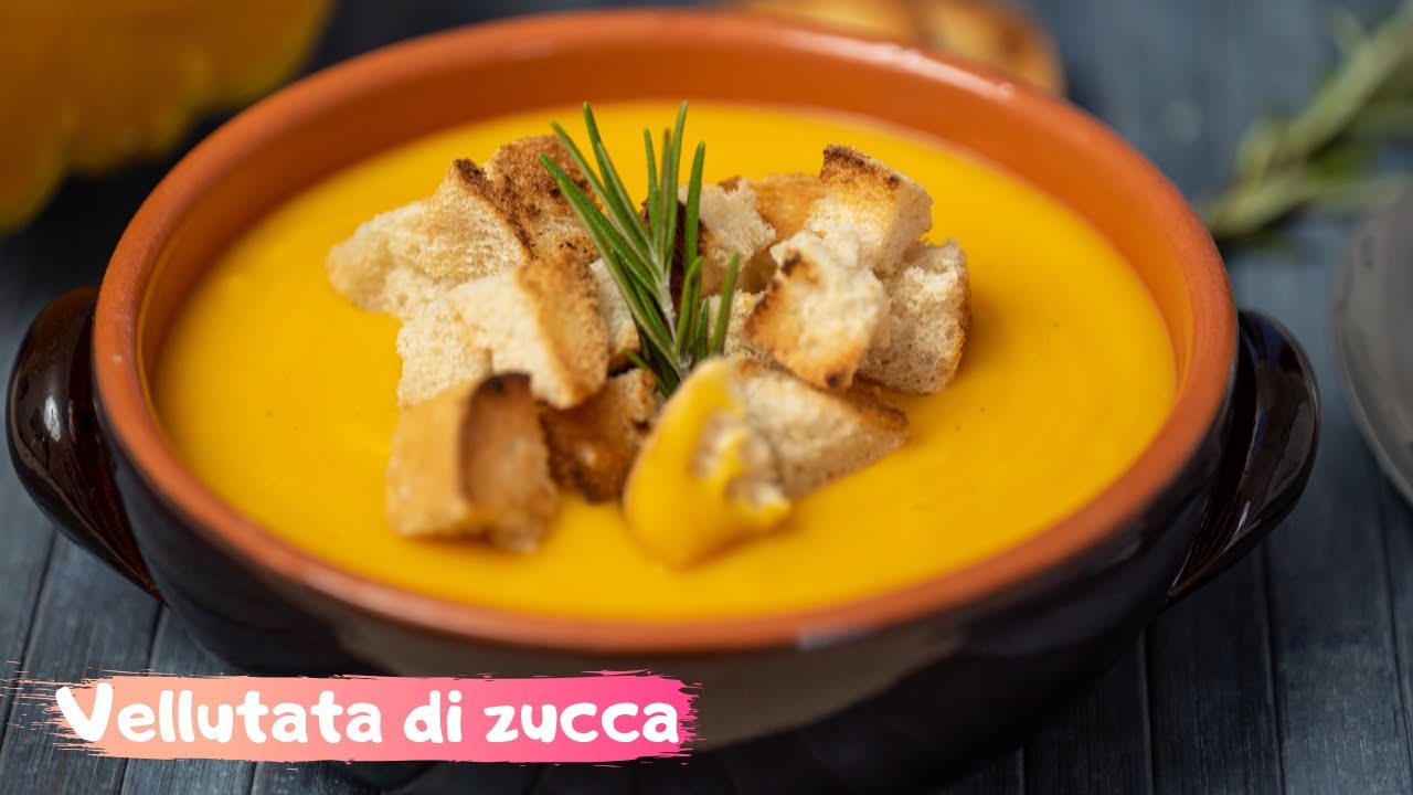VELLUTATA DI ZUCCA Ricetta facile | Una Favola in Cucina