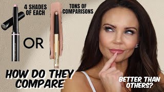 NEW EYESHADOW STICKS FROM VICTORIA BECKHAM BEAUTY & HOURGLASS | HOW DO THEY COMPARE?