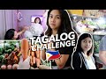 SPEAKING ONLY TAGALOG FOR A DAY? (first time at the market + Q&A)