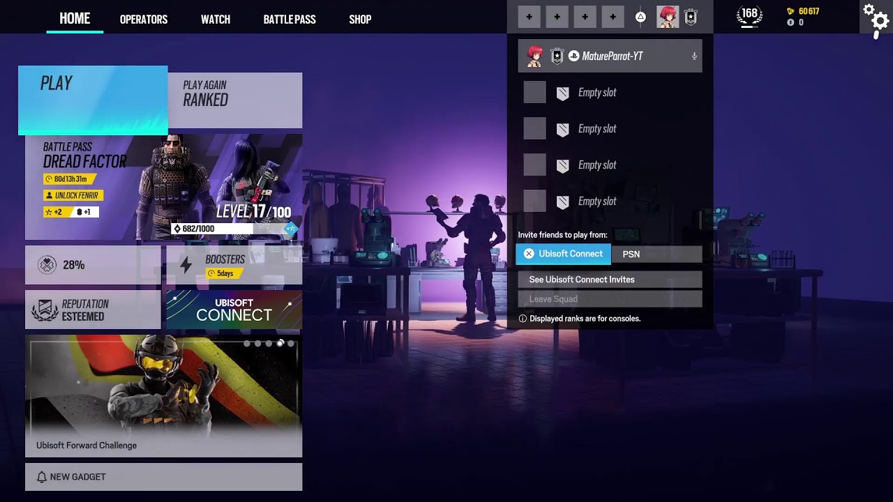 R6 Champion Lobby Ranked YouTube