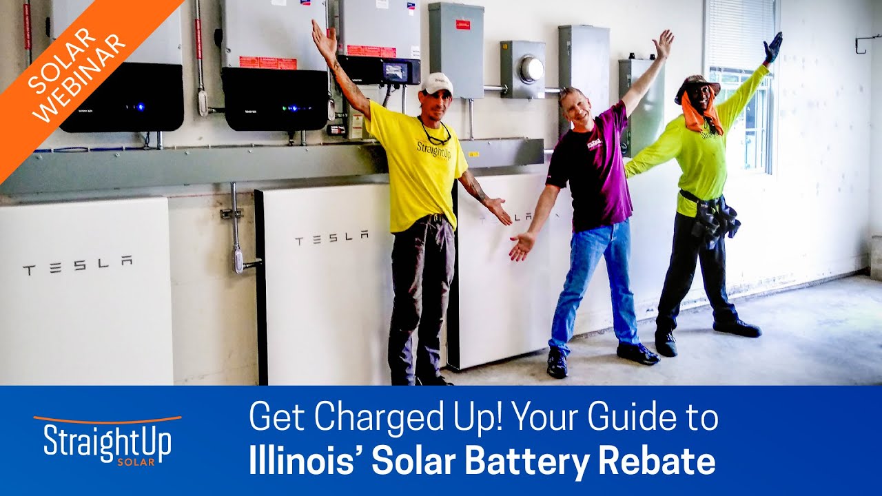 WEBINAR Get Charged Up Illinois Solar Battery Rebate YouTube
