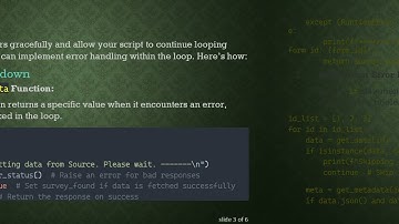 How to Continue Looping Over a List in Python Despite Connection Errors