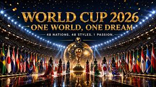 WORLD CUP 2026 ⚽🏆 All 48 Nations Fashion Show | Original Anthem | Who Will Become World Champion?
