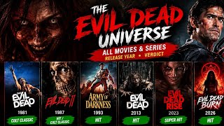 Evil Dead Universe Explained | All Movies & Series in Order | Release Year & Verdict