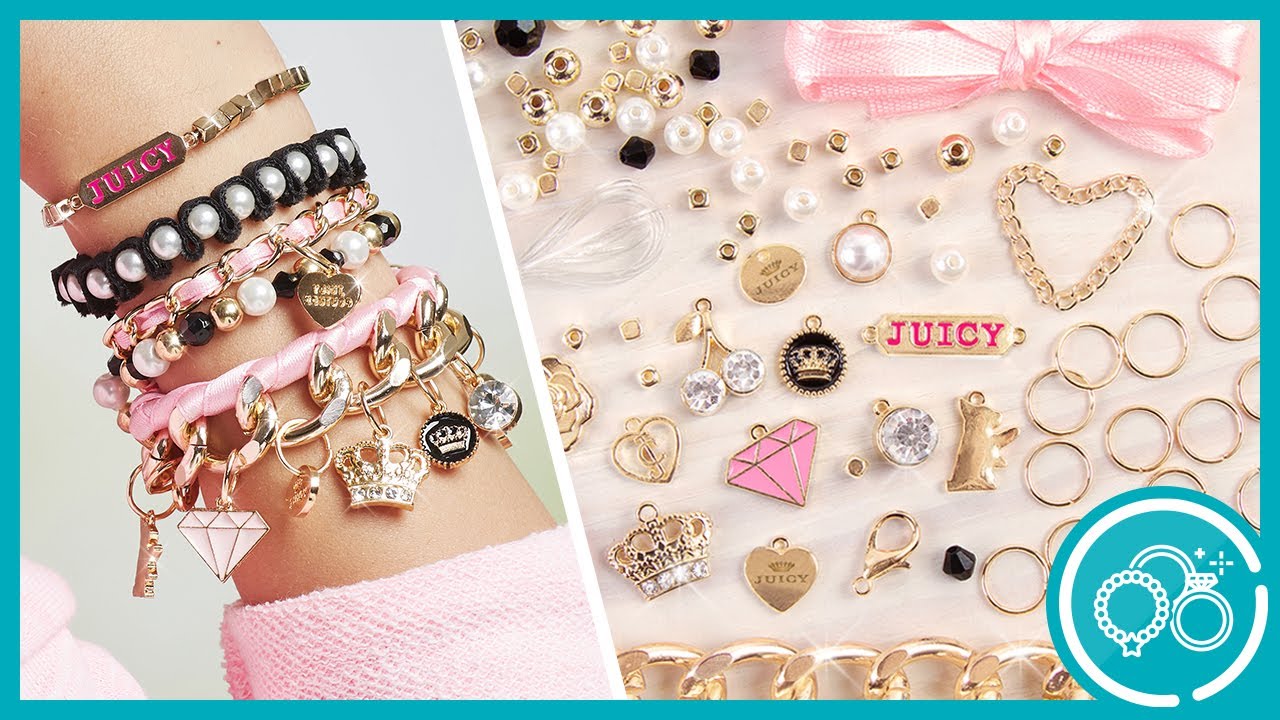 DIY Juicy Couture Chains & Charms - YouTube